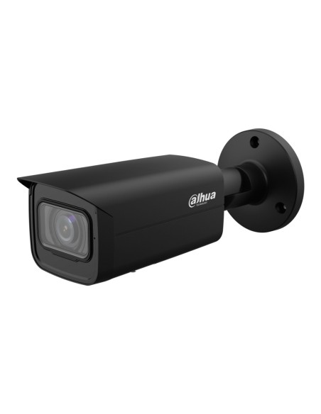 Dahua IPC-HFW3441T-ZS-S2-B Tubular IP H265 4M DN WDR Starlight IR60M 2.7-13.5VFM IP67 PoE SD AI Cor Preto