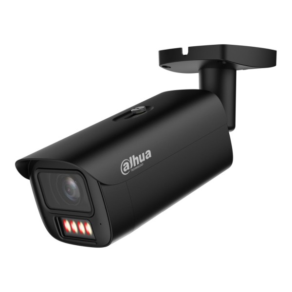 Comprar DAHUA IPC-HFW5459E1-ZE-IL-B Tubular IP H265 4M WDR140dB Iluminación Dual LED60m/IR60m 2.7-12VFM IK10 IP67 ePoE SD AUDIO 