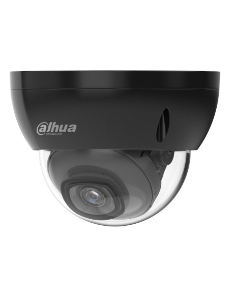 Dahua IPC-HDBW2230E-S-0280B-S2-QH3-B DOME IP H265 2M DN DWDRL 3DNR Starlight IVS IR30M 2.8mm IK10 IP67 Poe Black Color