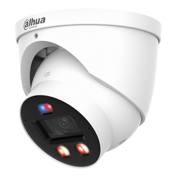 Comprar DAHUA IPC-HDW3449H-AS-PV-0280B-PRO MiniDomo IP WizColor TiOC PRO H265 4M WDR Iluminación Dual LED30m/IR30m 2.8mm IP67 Po