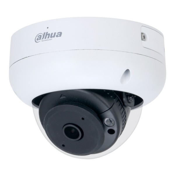 Dahua IPC-HDBW3441R-AS-P DOME IP Grande Ângulo H265 4M WDR Starlight IR15M 2.1mm IP67 IK10 PoE Audio Mic HE / S AI