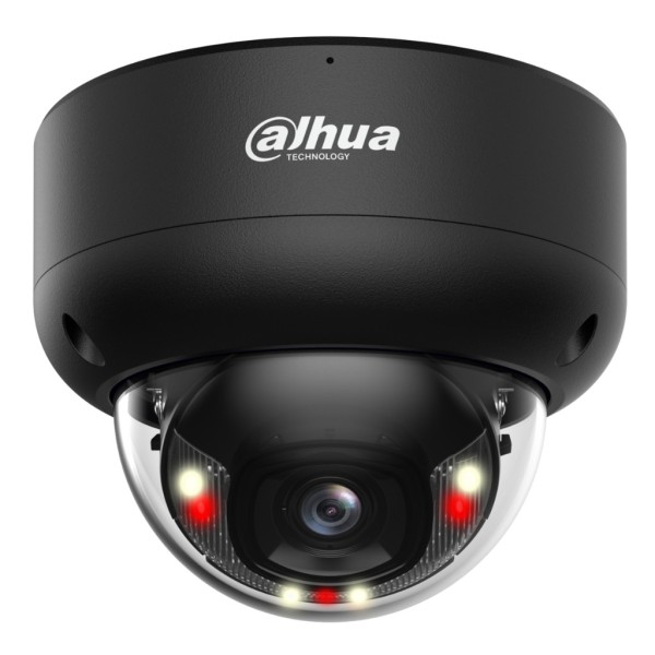 Dahua IPC-HDBW3449E-AS-IL-0280B-B DOME IP H265 4M WDR Dual Lighting LED40m / IR40M 2.8mm IK10 IP67 PoE SD Audio Mic I / S AI. CO