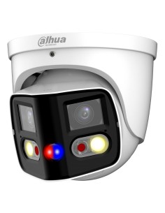 Dahua IPC-PDW3849-A180-AS-PV Dome IP H265 2x4m Tioc Dual-lens em splicing Color Full Color WDRLUTE LED25M / IR20M 2.8mm Ip67 poe