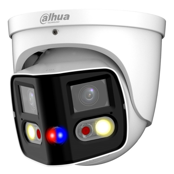 Comprar DAHUA IPC-PDW3849-A180-AS-PV Domo IP H265 2x4M TiOC DUAL-LENS SPLICING FULL COLOR WDR Starlight LED25m/IR20m 2.8mm IP67 
