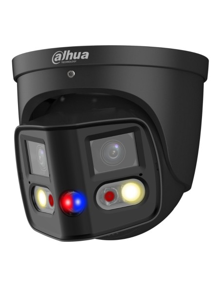 Dahua IPC-PDW3849-A180-AS-PV-B IP Dome H265 2x4m Tioc Dual-lens Duplicando Colorido WDR Starlight LED25M / IR20M 2.8mm IP67 PoE 