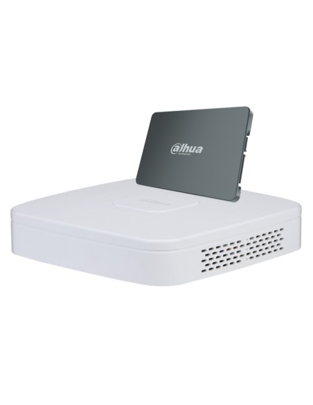 Comprar DAHUA S-NVR4104-P-4KS3(960G) NVR 4ch 80Mbps H265 4K HDMI 4PoE 1HDD con SSD-V800S960G S-NVR4104-P-4KS3(960G)