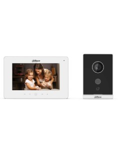 Dahua Ktw01-S2 Kit Video Player IP Surface Exterior + Wi-Fi Interior Monitor