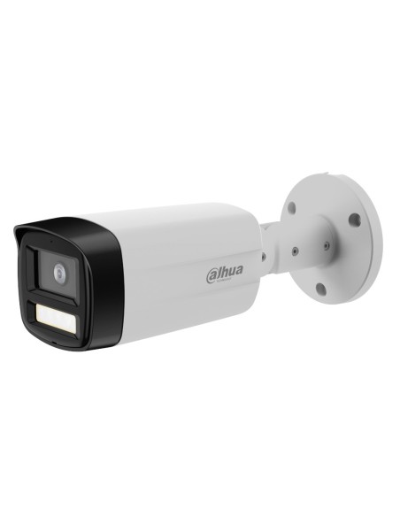 Comprar DAHUA HAC-HFW1239TM-IL-A-0360B-S3 Tubular HDCVI 4EN1 2M 1080P FULL COLOR WDR Iluminación Dual Smart Light+ LED40m/IR40m 