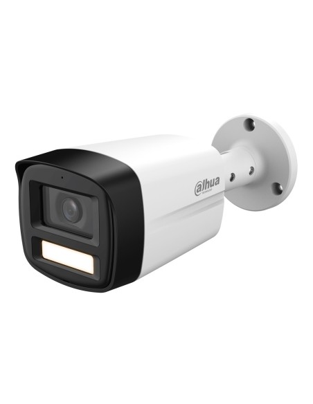 Comprar DAHUA HAC-HFW1239TLM-IL-A-0280B-S3 Tubular HDCVI 4EN1 2M 1080P FULL COLOR WDR Iluminación Dual Smart Light+ LED40m/IR40m