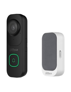 Comprar DAHUA VDKP01-BG KIT Vídeo Timbre WiFi 4M negro DB41AB + Timbre WiFi gris DS1AG VDKP01-BG