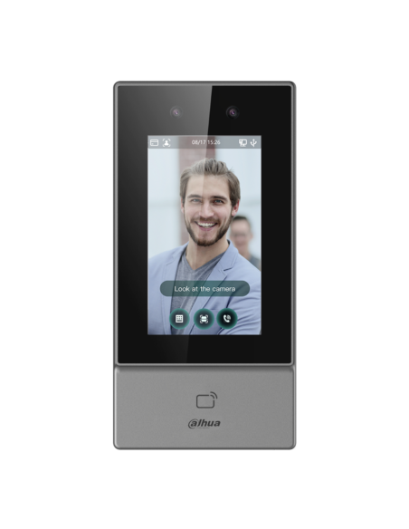 Comprar DAHUA ASI6213S-PW Lector Autónomo LCD 4.3" táctil de Reconocimiento Facial+PIN+Tarjeta+QR WiFi 2.4GHz IP65 ASI6213S-PW