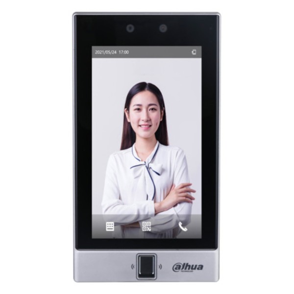 Comprar DAHUA ASI7214S-W Lector Autónomo LCD 7" táctil de Reconocimiento Facial+PIN+Tarjeta+Huella+QR WiFi 2.4GHz IP65 ASI7214S-