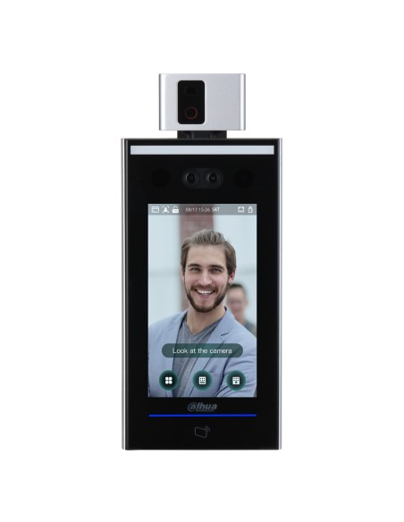 Comprar DAHUA ASI7213X-V1-T1 Lector Autónomo LCD táctil de Reconocimiento Facial+PIN+Tarjeta y Temperatura corporal ASI7213X-V1-