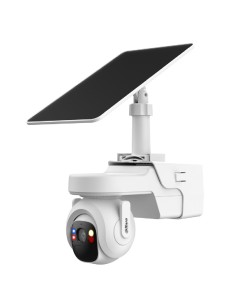 Dahua Kit / IPC-PT2449B1-4GB20 / M0508 câmera PT IP 4M H265 LED20M / IR30M 3.6mm IP66 Pir Pir / Alto-falante 4G AI + Painel Sola