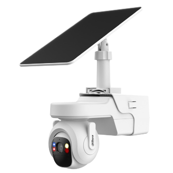 Comprar DAHUA KIT/IPC-PT2449B1-4GB20/M0508 Cámara PT IP 4M H265 LED20m/IR30m 3.6mm IP66 PIR MIC/Altavoz 4G AI + Panel Solar KIT/