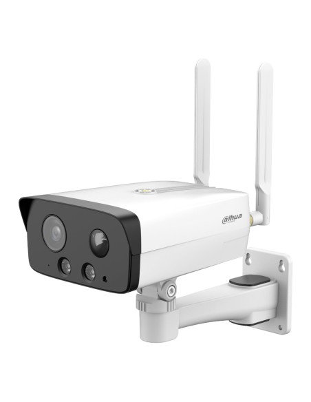 Dahua IPC-HFW3441DG-AS-4G-EALU-B-0280B Tubular IP H265 4M WDRLUTE LED30M / IR50M 2.8mm IP67 Pir Audio Mic He / S 4G AI