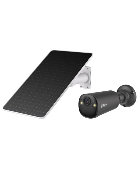 Comprar DAHUA BF4CA-XL/M0508 Tubular IP H265 4M Iluminación Dual LED20m/IR15m 2.1mm IP66 PIR MIC/Altavoz WiFi AI color negro con