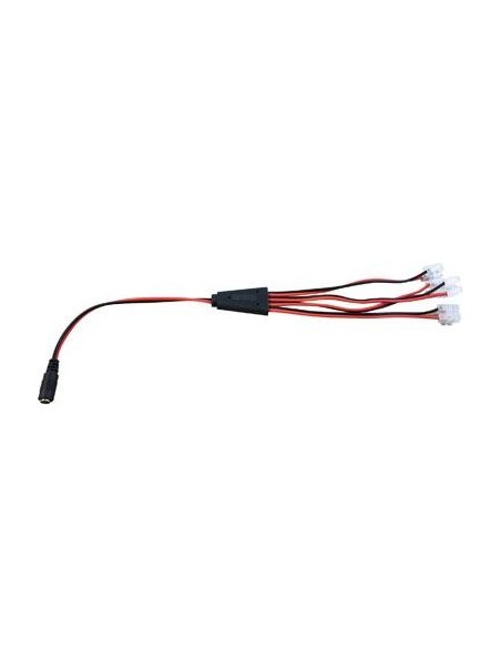 Comprar DRUTP WCABLE Cable para distribución de Alimentación DC JACK 1 entrada Hembra a 4 salidas con Regleta WCABLE