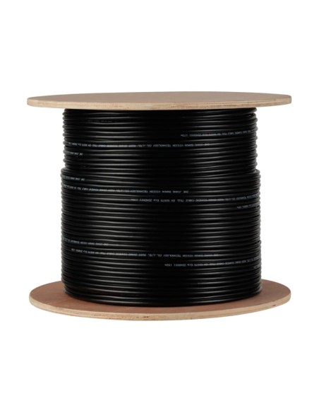 Dahua PFM940I-59N / 2 Rolo 200m Cabo Siamese RG59 + 2 (0.32x7) PVC CPR-E Preto CCA (75-3)