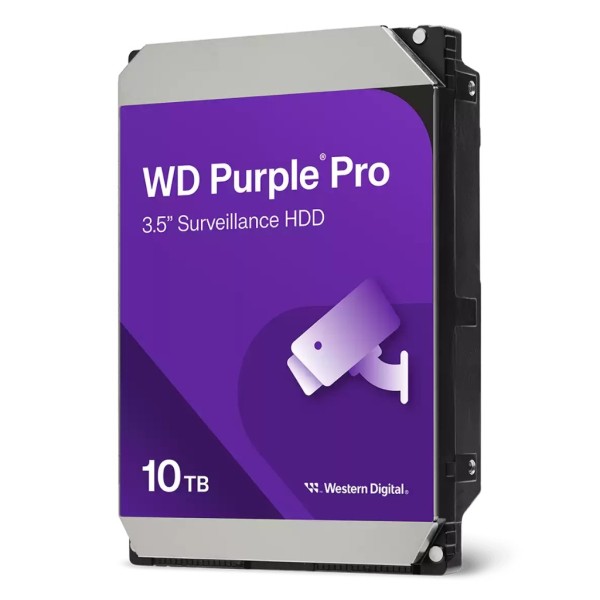 Comprar WESTERN DIGITAL 10TB-WDPURPLE-PRO Disco duro 10TB WD Purple PRO para Videovigilancia 3.5" SATA 10TB-WDPURPLE-PRO