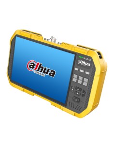 Dahua PFM907-E Testador IP Vídeo H265 / HDCVI / HDTVI / AHD / Analógico Touch Screen 7 "WiFi 2.4 / 5GHz HDMI PoE 12VDC Audio