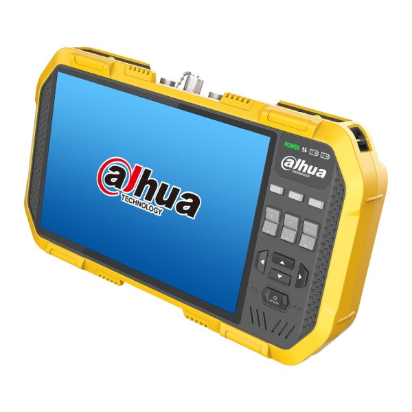 Dahua PFM907-E Testador IP Vídeo H265 / HDCVI / HDTVI / AHD / Analógico Touch Screen 7 "WiFi 2.4 / 5GHz HDMI PoE 12VDC Audio