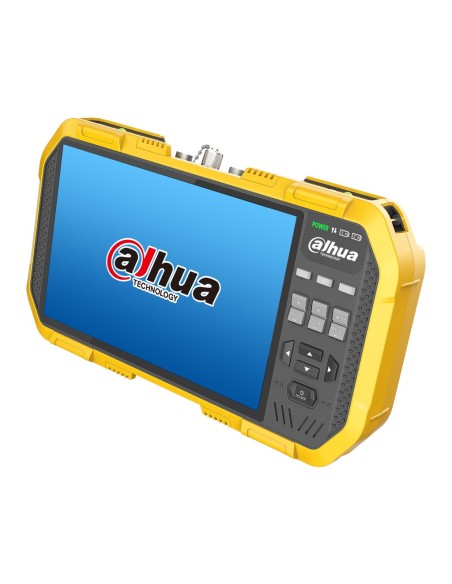 Dahua PFM907-E Testador IP Vídeo H265 / HDCVI / HDTVI / AHD / Analógico Touch Screen 7 "WiFi 2.4 / 5GHz HDMI PoE 12VDC Audio