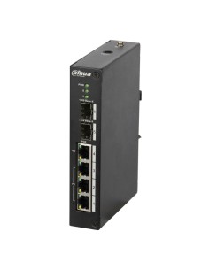 Dahua-PFS3206-4P-120-Switch Alcance Temp Extended Poe 3 Portas 10/100 + 1 Porta de Gigabit + 2SFP 120W No_gestionable Layer2