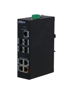 Dahua-PFS3409-4GT-96-V2-switch PoE 2.0 4 portas Gigabit + 4SFP UpLink + 1RJ45 Uplink Gigabit 96W No_gestionable Layer2