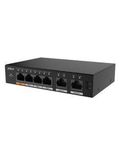 Dahua S4100-4GT2GT-60-C Switch POE 2.0 4 Gigabit + 2RJ45 Ports Gigabit 60w Gerente em nuvem Layer2