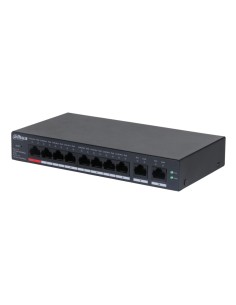Comprar DAHUA CS4010-8GT-110 Switch PoE 8 puertos Gigabit + 2RJ45 Uplink Gigabit 110W Gestionable en Cloud Layer2 CS4010-8GT-110