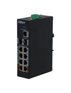 Comprar DAHUA PFS3211-8GT-120-V2 Switch PoE 2.0 8 puertos Gigabit +2SFP Uplink +1RJ45 Uplink Gigabit 120W No_Gestionable Layer2 
