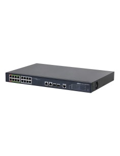 Dahua LR2218-16ET-240 Switch EPEE 16 portas 10/100 (8 EPEE / EOC + 8 PoE) + 2 Uplink Combo Gigabit / SFP 802.3At 240W Managable 