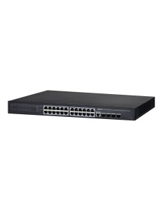Comprar DAHUA PFS4428-24GT-370 Switch PoE 24 puertos Gigabit + 4 Uplink Gigabit 370W 802.3at Gestionable Layer2 PFS4428-24GT-370
