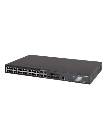 Dahua AS5500-24GT4XF-370 Switch PoE 24 Portas Gigabit + 4 Combo Gigabit SFP / SFP + 10Gbps 370W Layer3