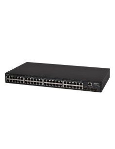 Comprar DAHUA S5500-48GT4XF-E-V2 Switch 48 puertos Gigabit + 4 Uplink SFP+ 10Gbps 55W Gestionable Layer3 S5500-48GT4XF-E-V2