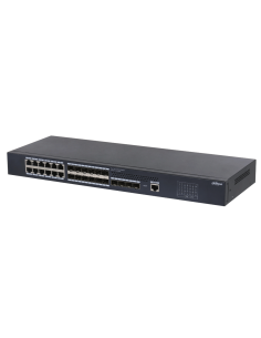 Comprar DAHUA S5428-12GF12GT4XF Switch 12 puertos Gigabit + 12 Uplink Gigabit SFP + 4 Uplink SFP+ 10Gbps Gestionable en Cloud La
