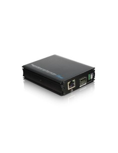 UTEPO UOF7201GE Industrial Media Converter 1 Porta Gigabit + 1 SFP 6KV / 8KV ESD -40º-75º Compatível com MIT-B1