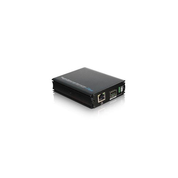 UTEPO UOF7201GE Industrial Media Converter 1 Porta Gigabit + 1 SFP 6KV / 8KV ESD -40º-75º Compatível com MIT-B1