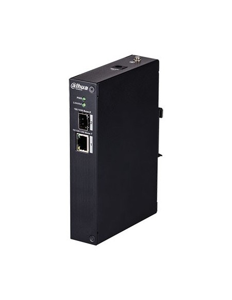 Comprar DAHUA PFS3102-1T Conversor de Medio Industrial 1 puerto Gigabit + 1 SFP No_Gestionable Layer2 PFS3102-1T