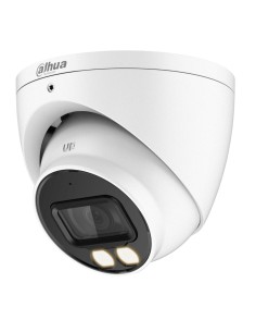 Dahua HAC-HAC-HAC-HADW1239T-A-LED-0280B MiniDomo HDCVI 4 PEB 2M 1080P Cor Completa 2.0 WDR Starlight LED40m 2.8mm MIC IP67