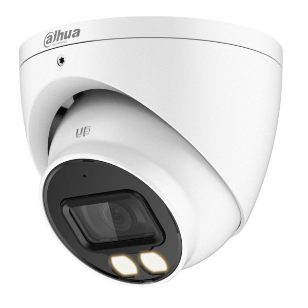 Comprar DAHUA HAC-HDW1239T-A-LED-0280B MiniDomo HDCVI 4EN1 2M 1080P FULL COLOR 2.0 WDR Starlight LED40m 2.8mm IP67 MIC HAC-HDW12