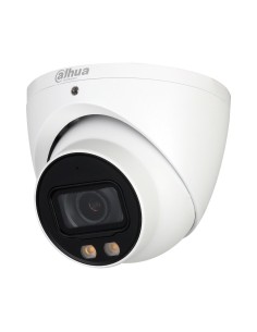 Dahua Hac-HAC-HAC-HDW2249T-A-LED Minidomo HDCVI 4E1 2M 1080P Color Full Color WDRLEGANTE LED40M 3.6mm MIC de áudio IP67