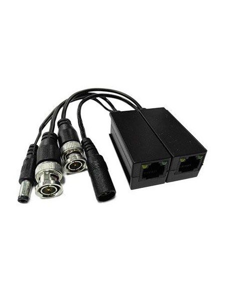 DRUTP DR-UTP-VP-4M Kit Conversor UTP Video + feed para HDCVI / TVI / AHD até 4MP empilhamento com RJ45 (2 UDs)