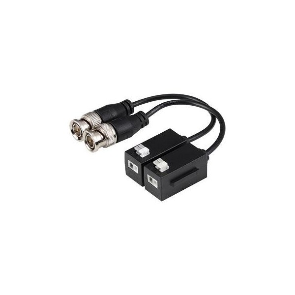 Dahua PFM800-4K UTP Converter Kit Vídeo para HDCVI / TVI / AHD até 4K empilhável com cabo flexível e pushpin (2 UDs)