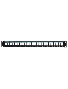 DRUTP Patchpanel24-em branco patch painel 19 "1U 24 portas para Keystone