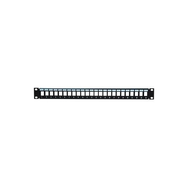 DRUTP Patchpanel24-em branco patch painel 19 "1U 24 portas para Keystone