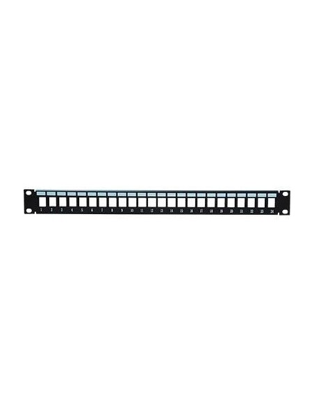 DRUTP Patchpanel24-em branco patch painel 19 "1U 24 portas para Keystone