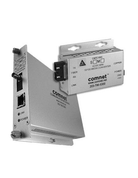 Comprar COMNET CNFE1003SAC2-M MEDIA CONVERTER MINI 100 MBPS / SM SC 2 FIBER CNFE1003SAC2-M