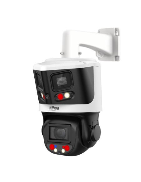 Dahua SDT3E410-8P-MB-A-PV1 Dome Dupla-PTZ IP 8M + 4M Tioc WDR WDR Dual Lighting LED30M / IR70M 10X IP66 PoE Audio E / S AI
